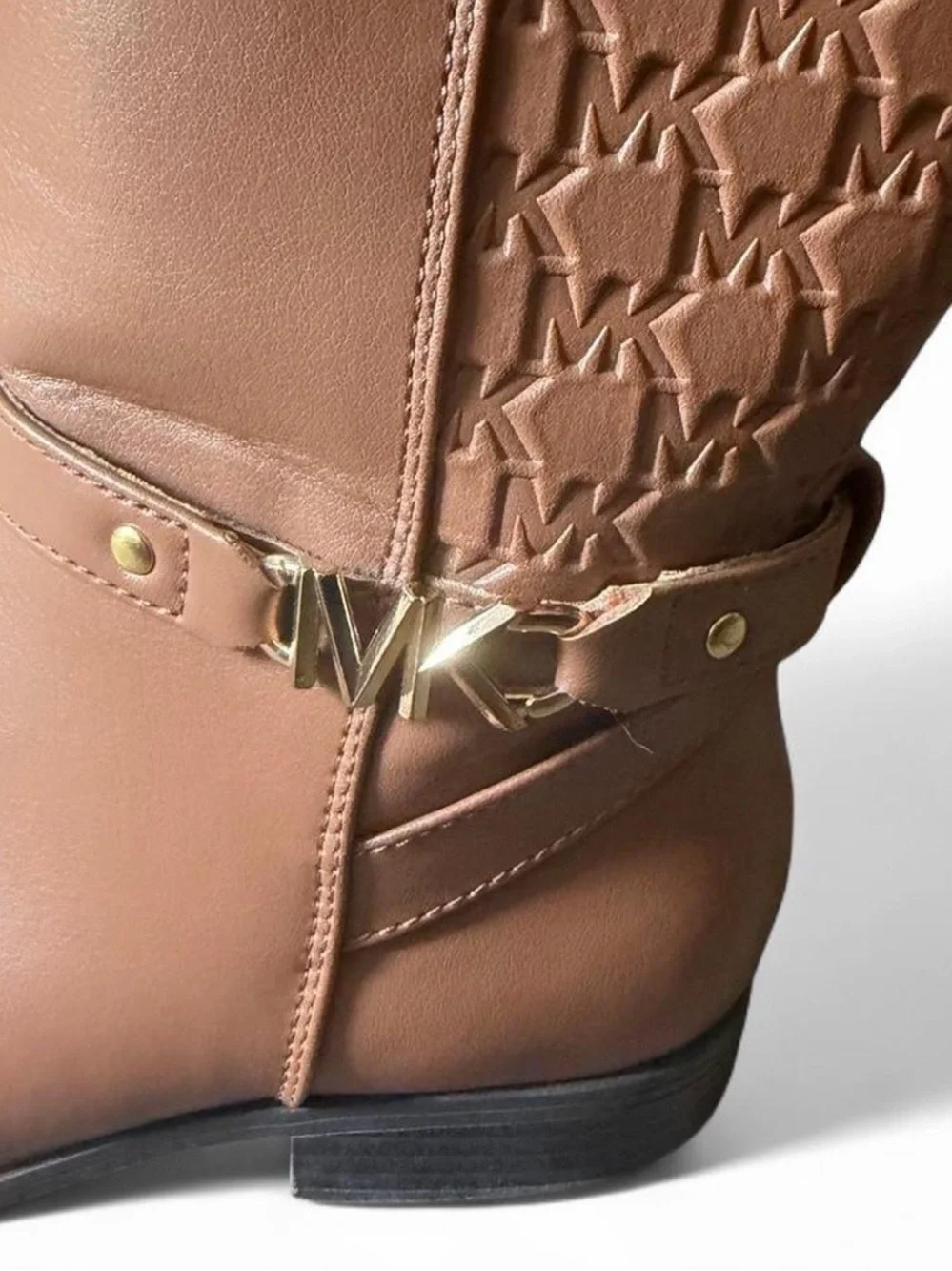 Michael kors girls youth  Tan Mid-Calf Riding Boots size 2